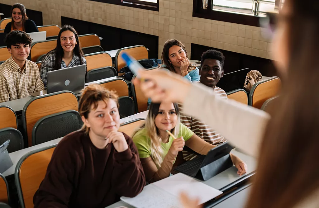 International students in Lecture at Politecnico di Milano