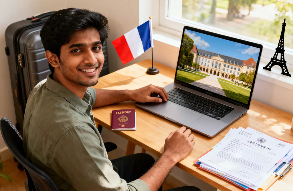 Student Planning to Study in France