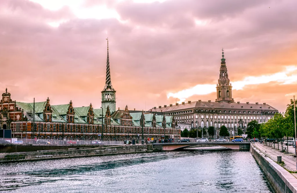 Copenhagen city featuring top-ranked universities in Denmark