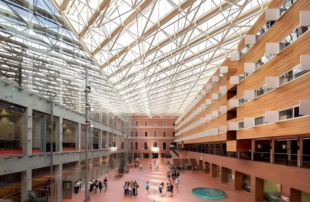 UPC BarcelonaTech campus for engineering and technology studies in Spain