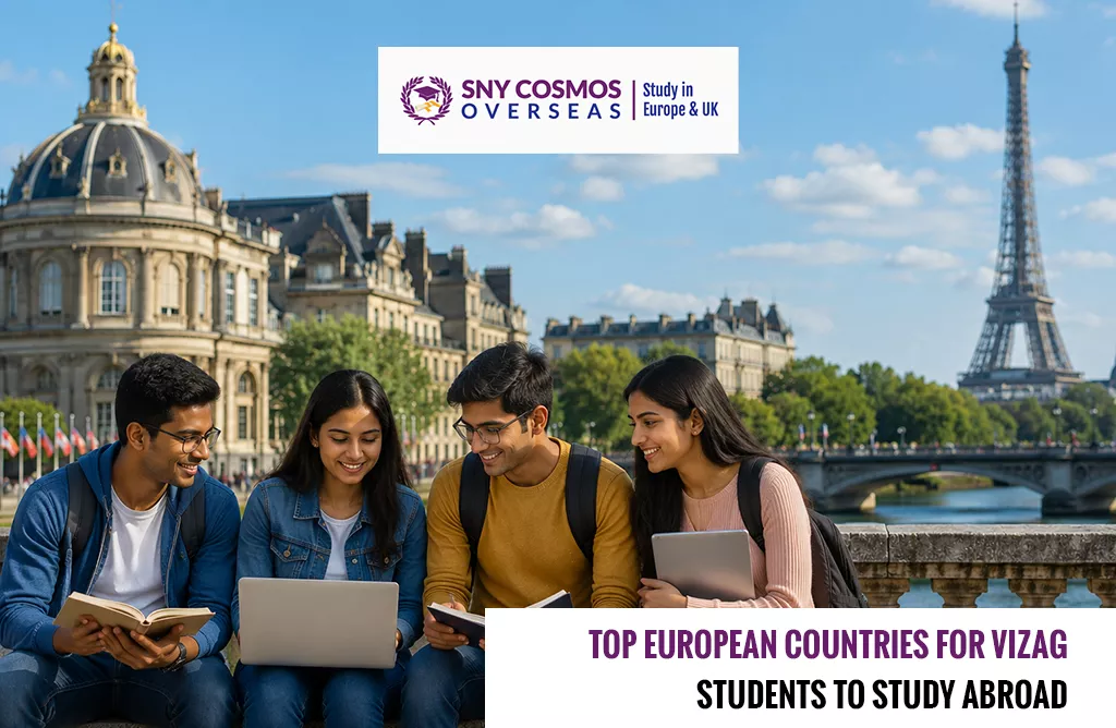 Vizag Students Exploring Top European Study Destinations