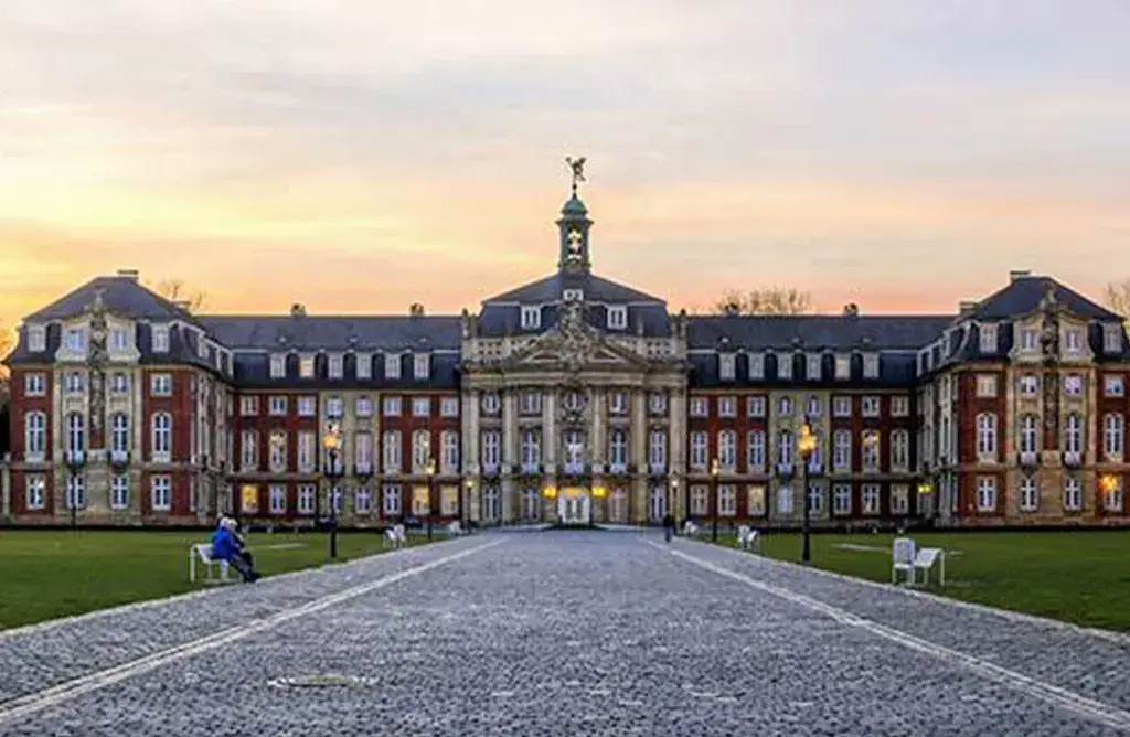 Historic German University Building Representing Higher Education In Germany