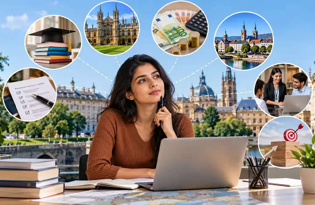 Indian Student Planning An English-Taught Master's Degree In Europe