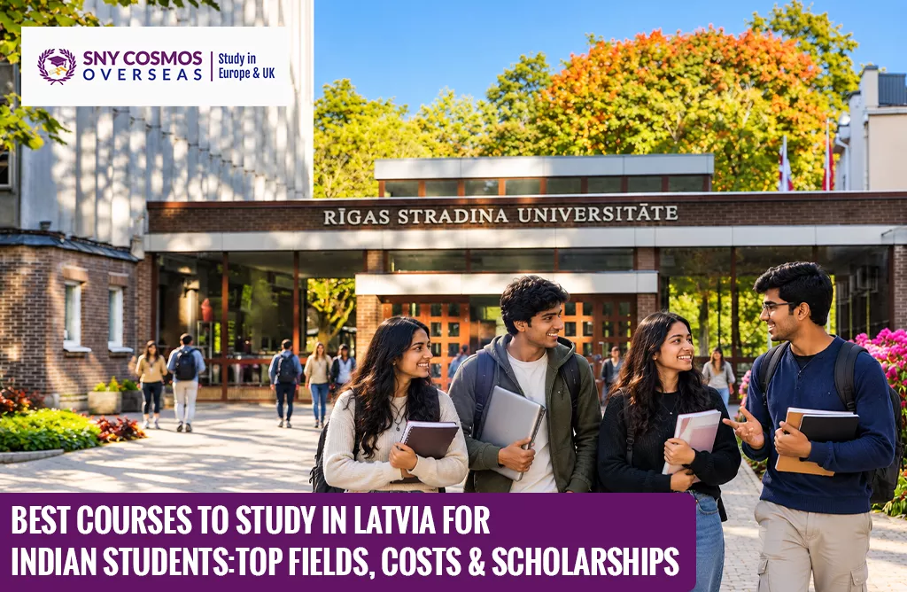 Best Courses to Study in Latvia for Indian Students at University Campus