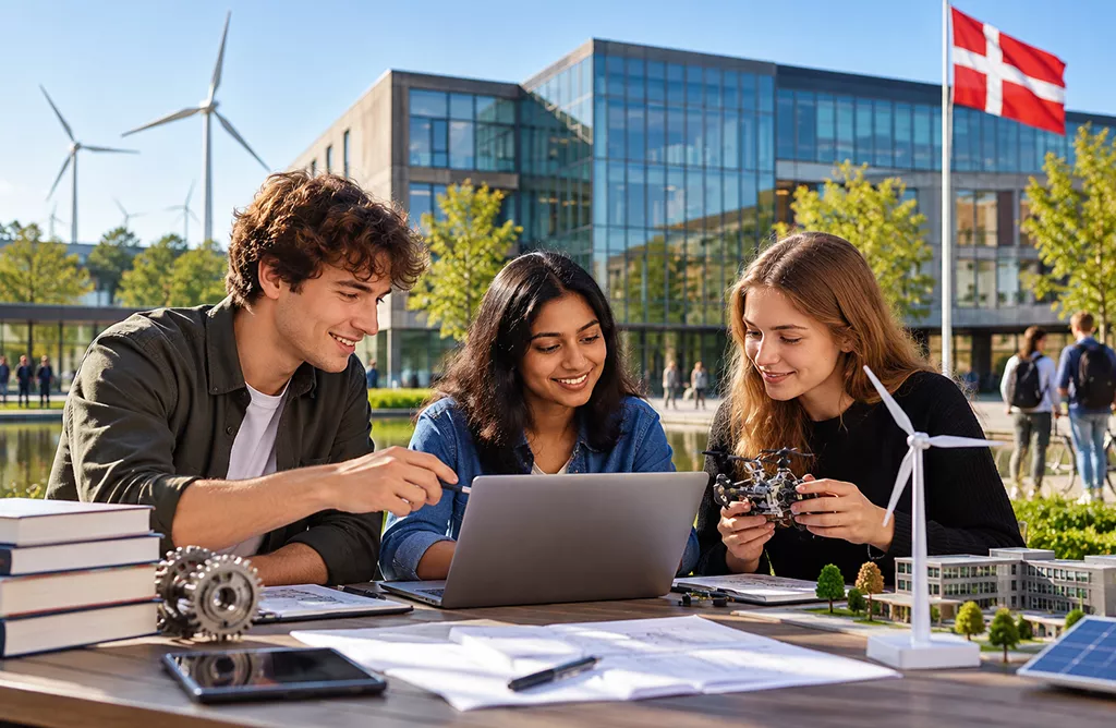 Indian Students Exploring Engineering and Renewable Energy Courses in Denmark