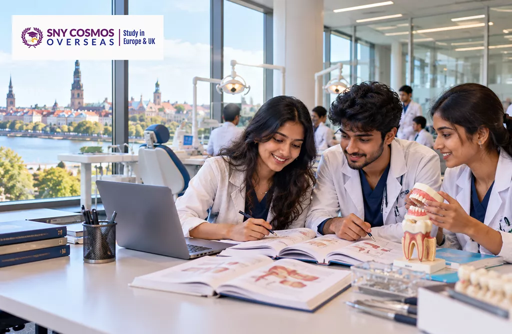 Indian Students Learning Dentistry and Medical Science in Latvia